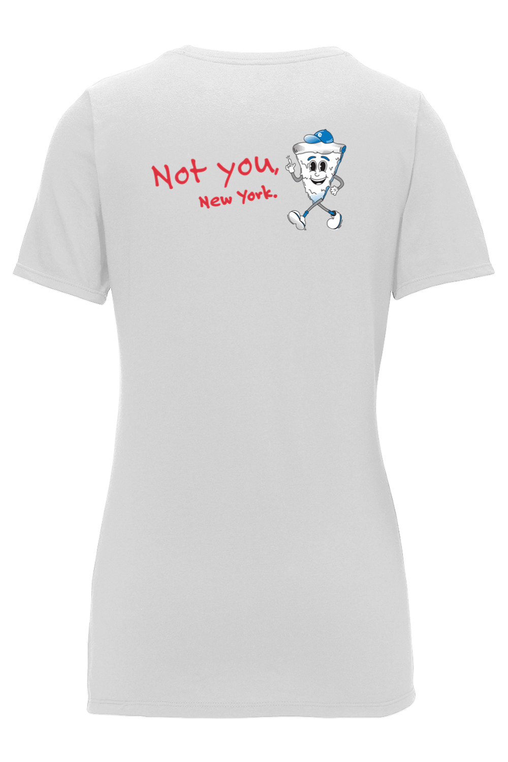 Connecticut - Nation's Best Pizza - Nike Ladies Dri-FIT Cotton/Poly Tee