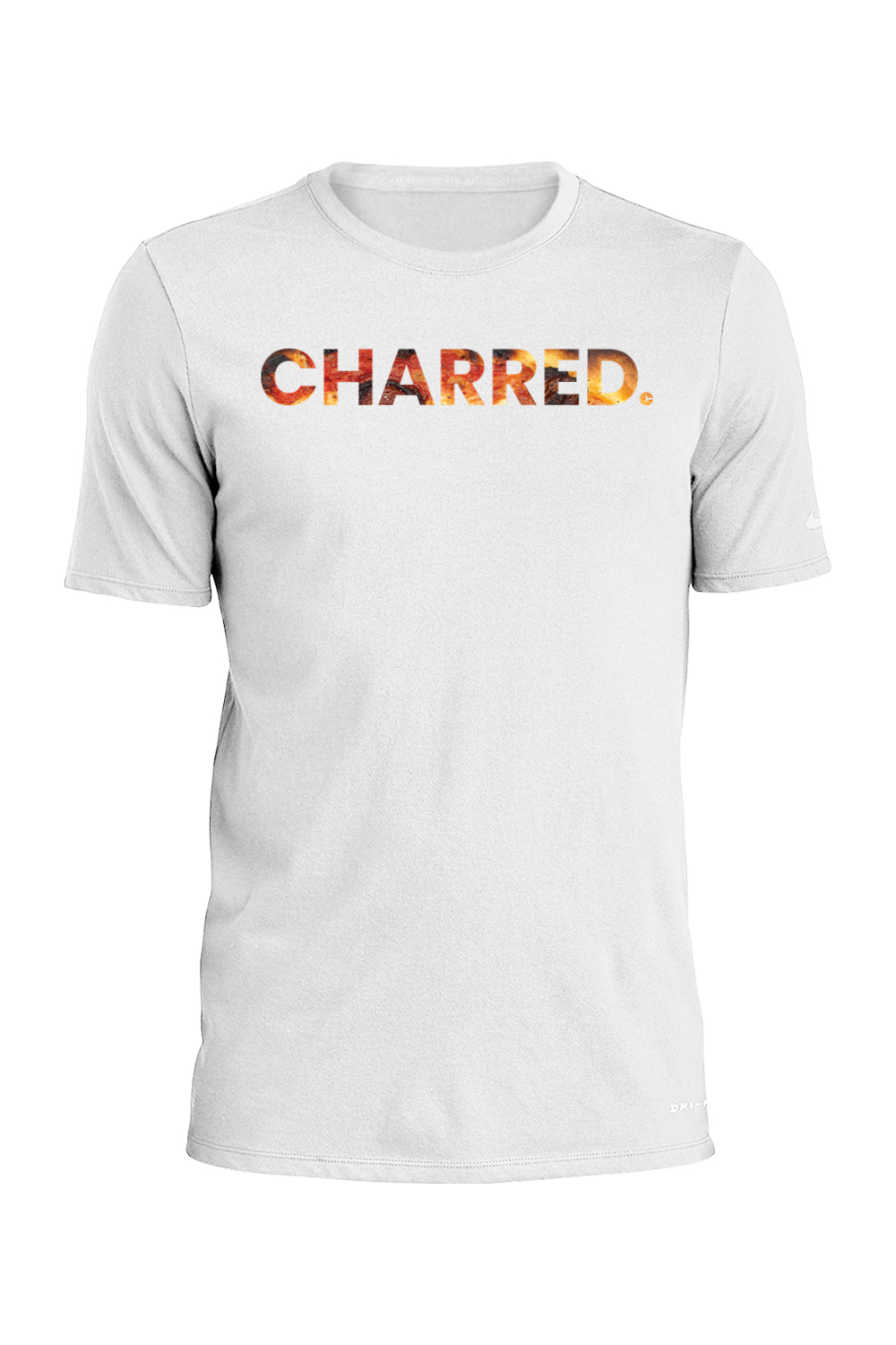 Connecticut - Charred - Nike Dri-FIT Cotton/Poly Tee