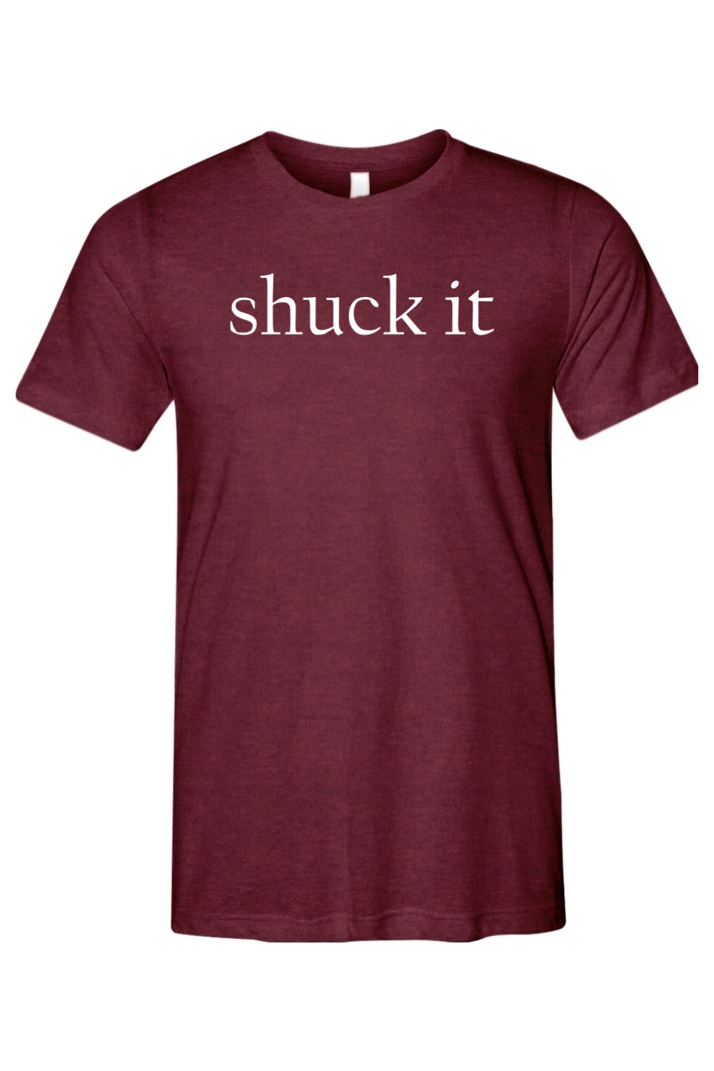 Connecticut - Shuck it - Bella + Canvas Short Sleeve Tee