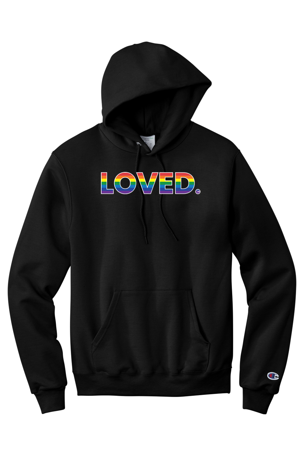 Connecticut - Loved - Champion Hooded Sweatshirt