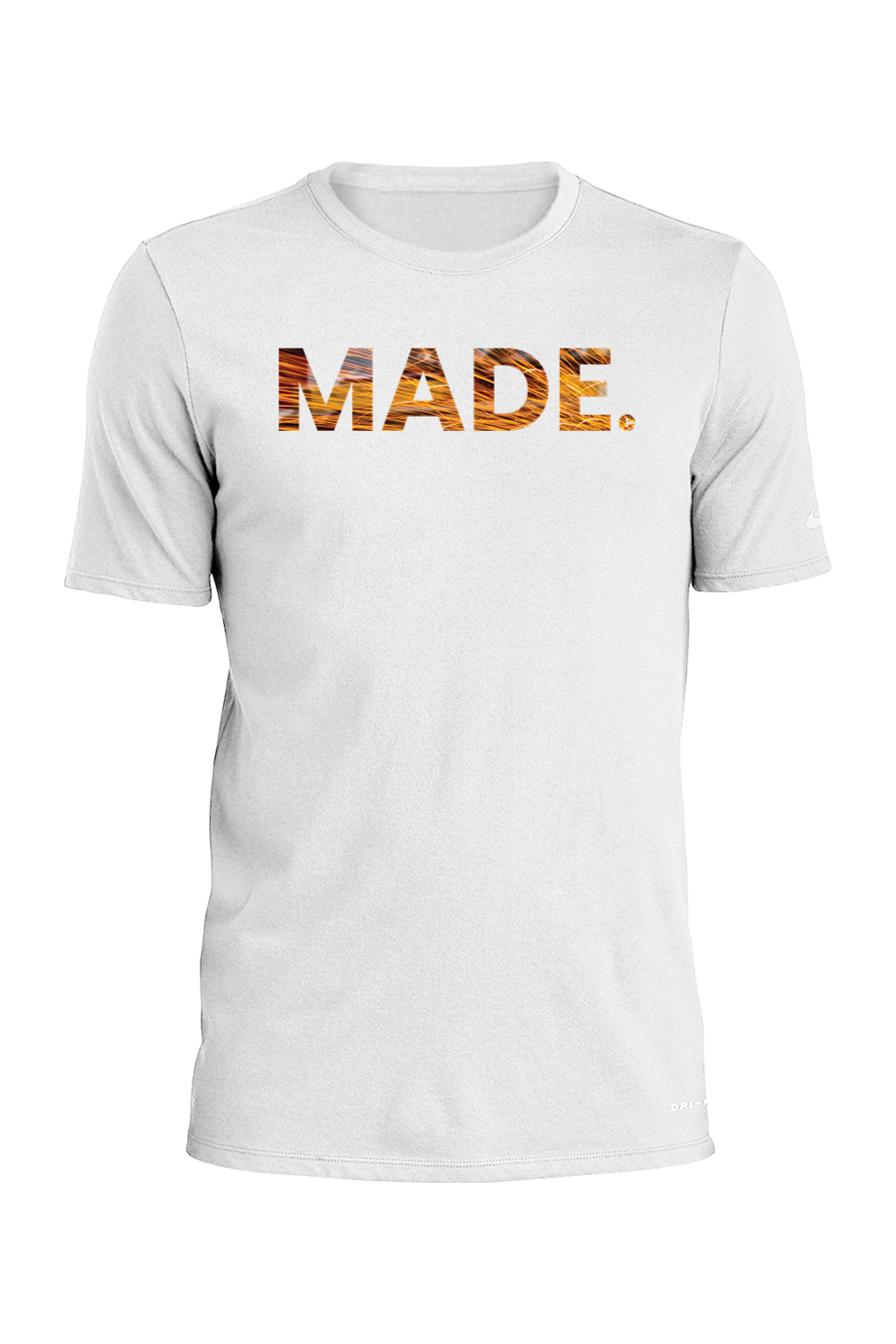 Connecticut - Made - Nike Dri-FIT Cotton/Poly Tee