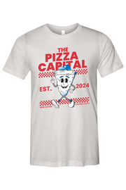 Connecticut - The Pizza Capital - Bella + Canvas Short Sleeve Tee