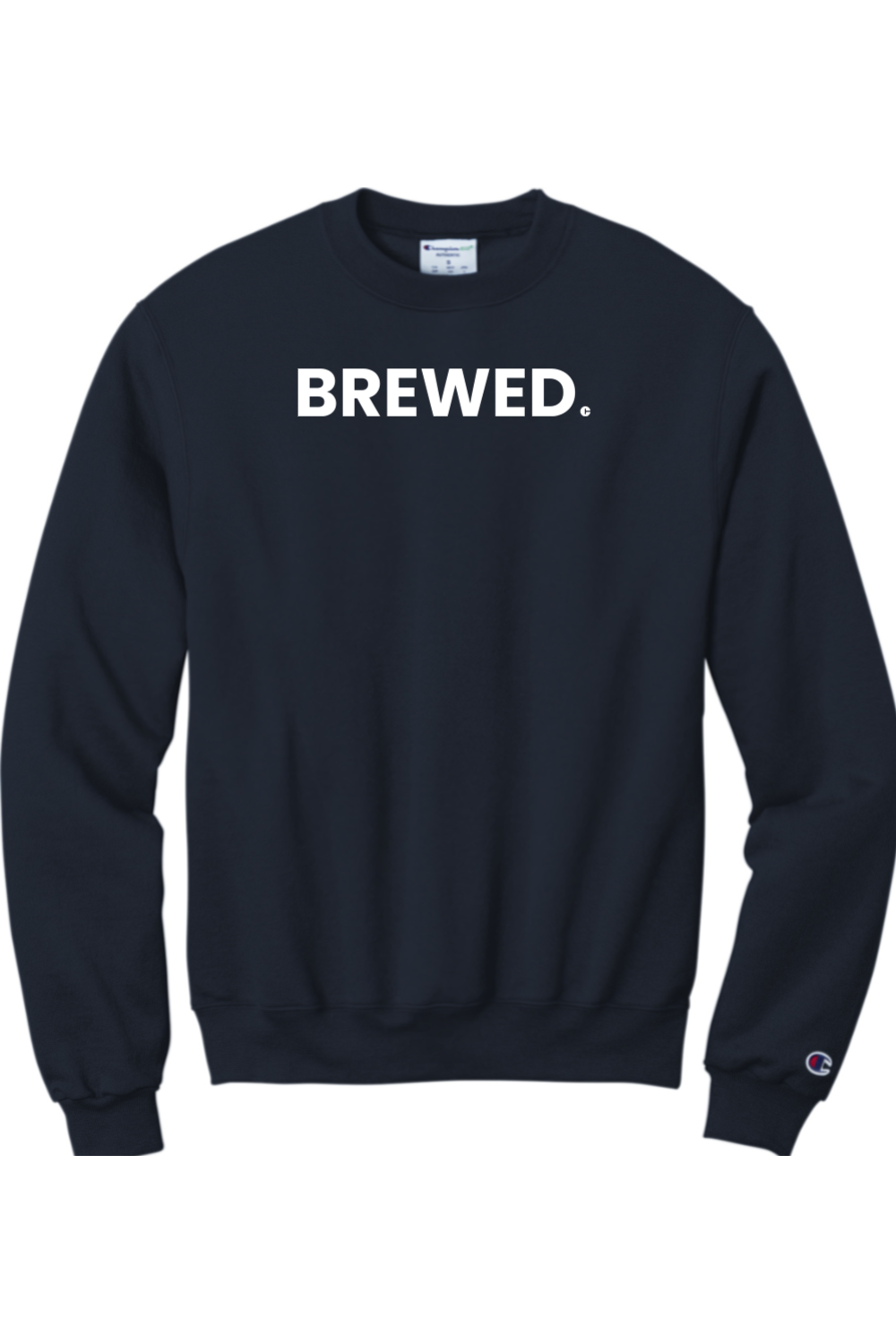 Connecticut - Brewed - Champion Crewneck Sweatshirt