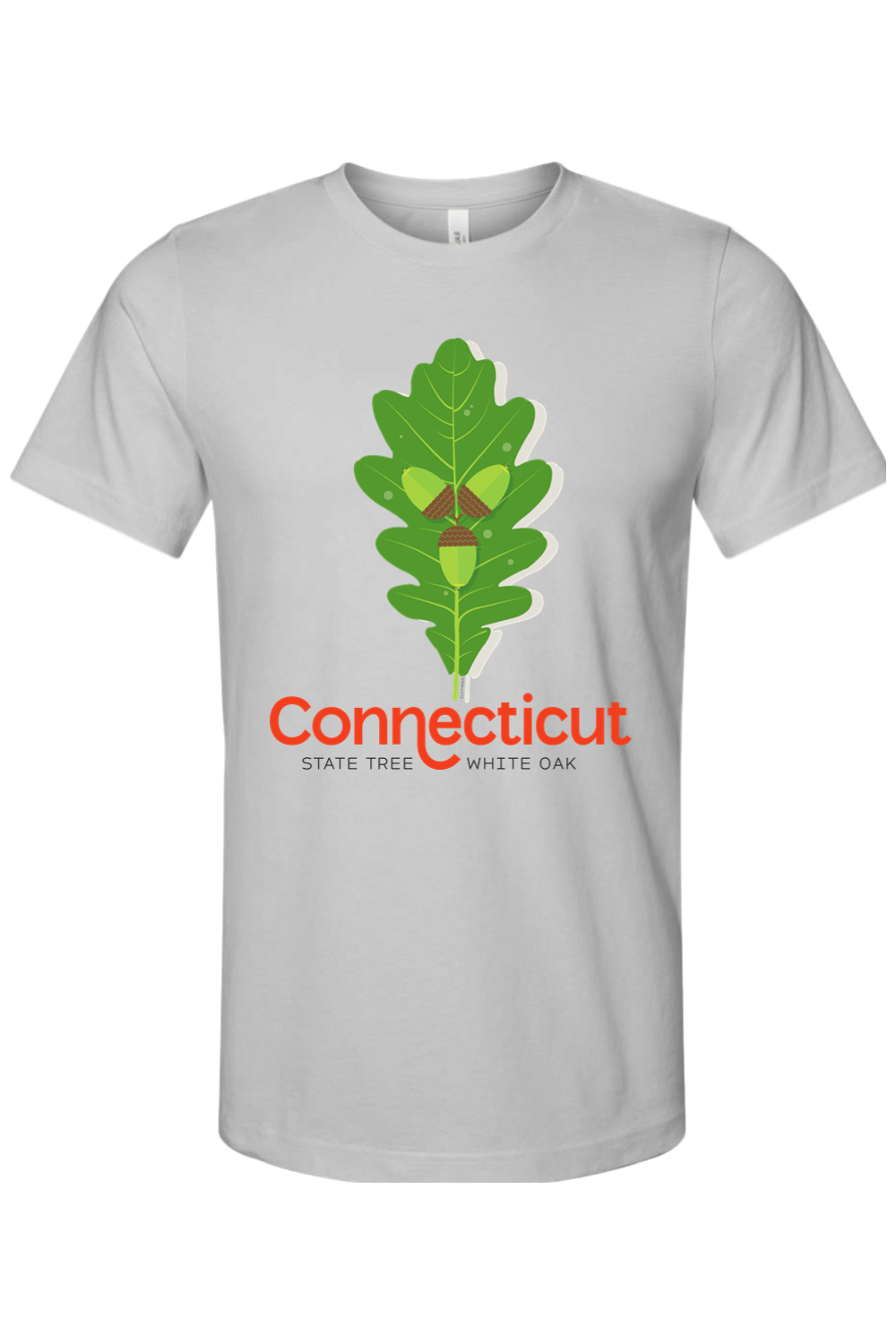 State Tree White Oak - Bella + Canvas Tee