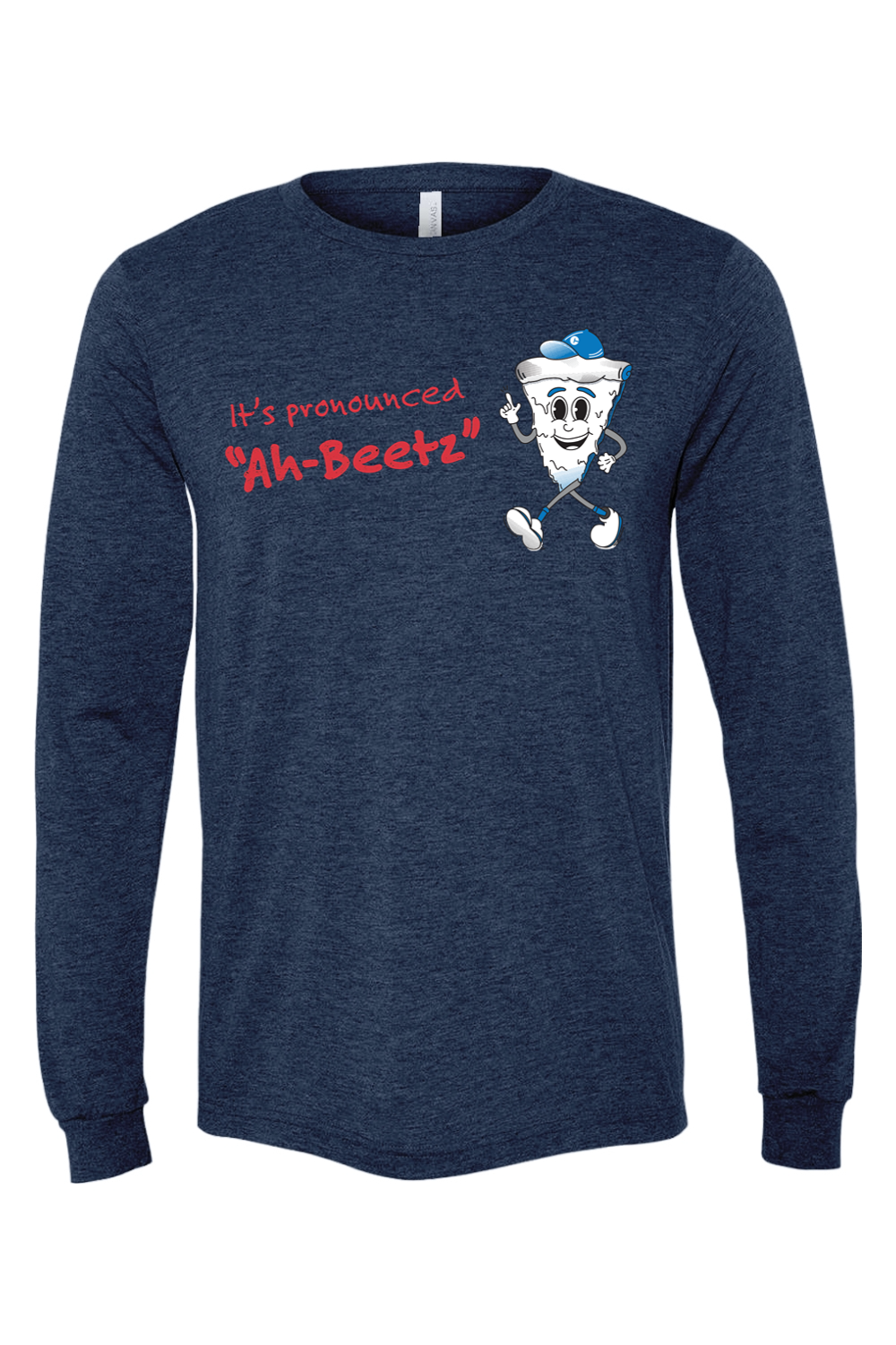 Connecticut - Ah-Beetz - BELLA + CANVAS Unisex Long Sleeve Tee