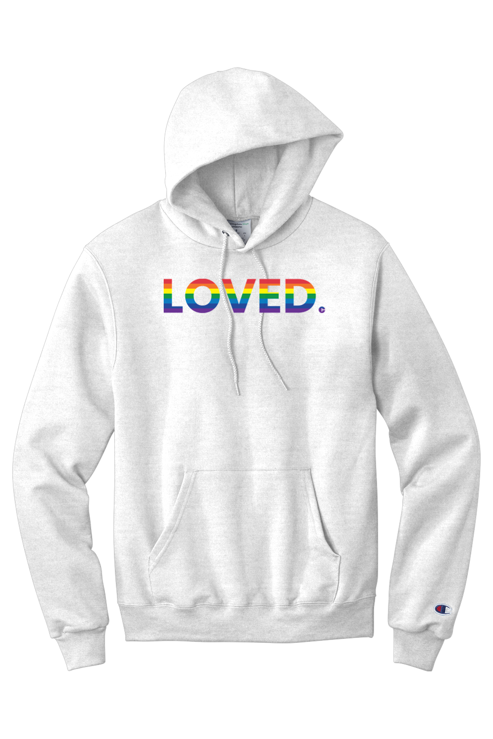 Connecticut - Loved - Champion Hooded Sweatshirt