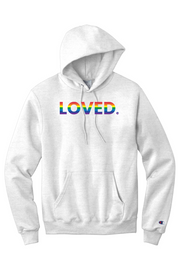 Connecticut - Loved - Champion Hooded Sweatshirt