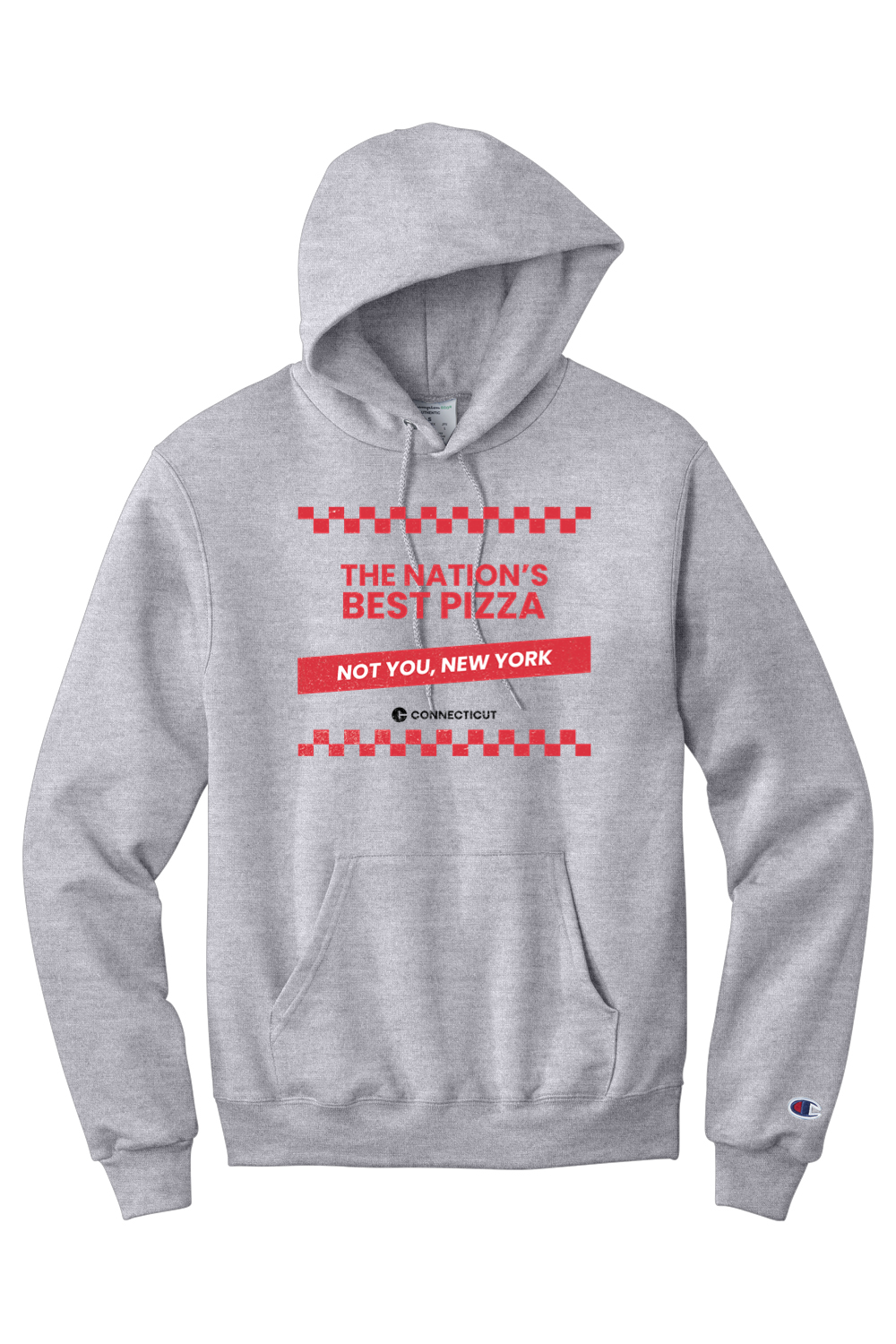 Connecticut - Billboard - Champion Hooded Sweatshirt