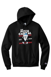 Connecticut - The Pizza Capital - Champion Hooded Sweatshirt