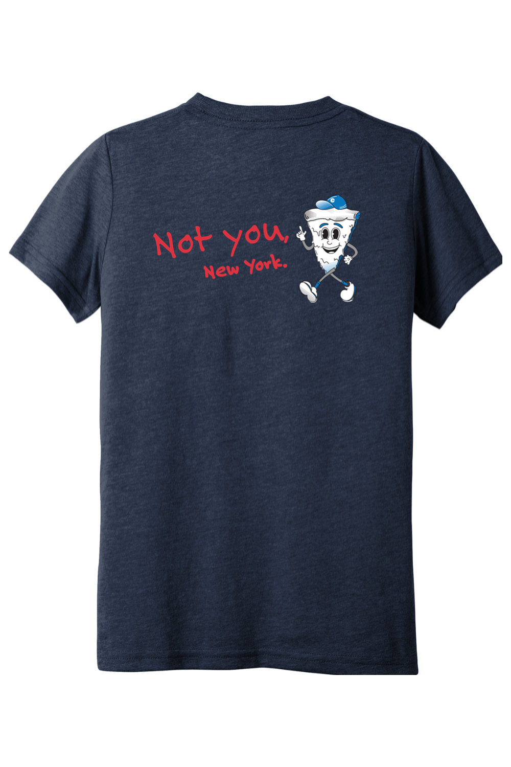 Connecticut - The Nation's Best Pizza - Youth BELLA+CANVAS Short Sleeve Tee