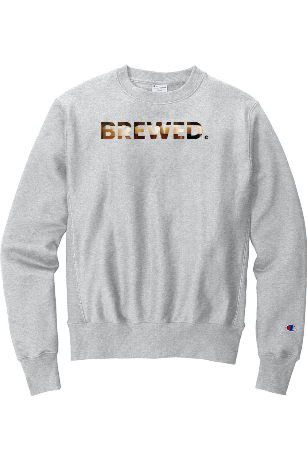 Connecticut - Brewed - Champion Crewneck Sweatshirt