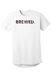 Connecticut - Brewed - BELLA+CANVAS Men’s Long Body Urban Tee