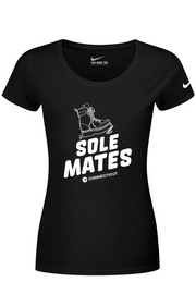 Connecticut - Sole Mates - Nike Ladies Dri-FIT Cotton/Poly Tee