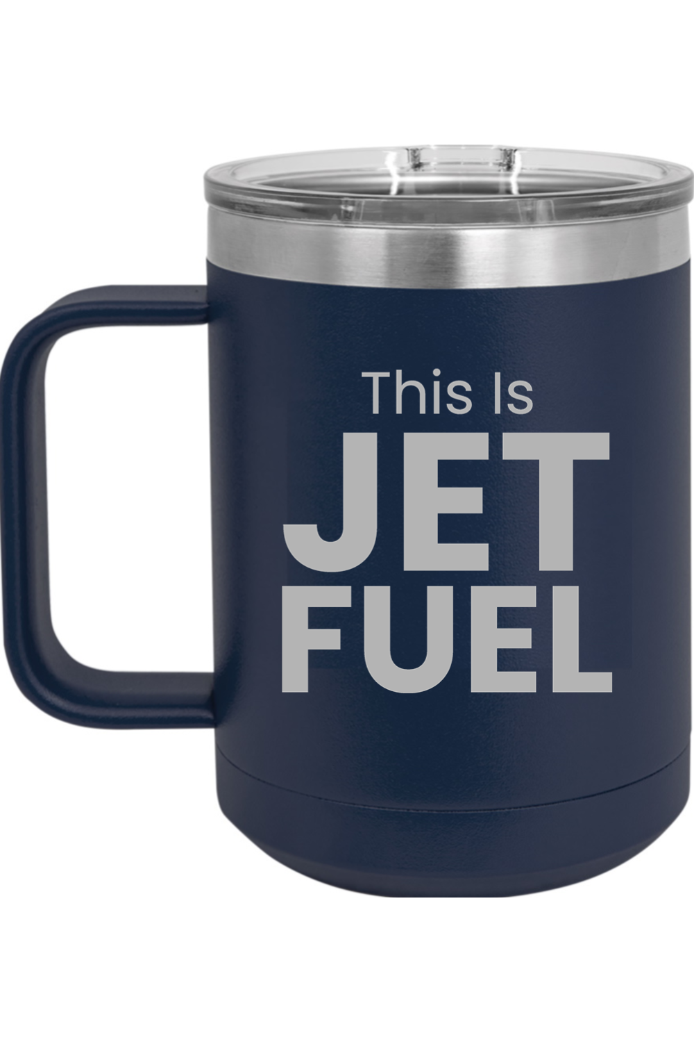Connecticut - Can't Fly Without CT - 15oz Insulated Coffee Mug