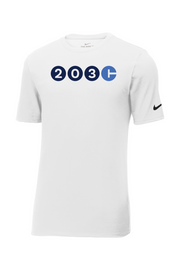 Connecticut - Area Code - Nike Core Cotton Tee