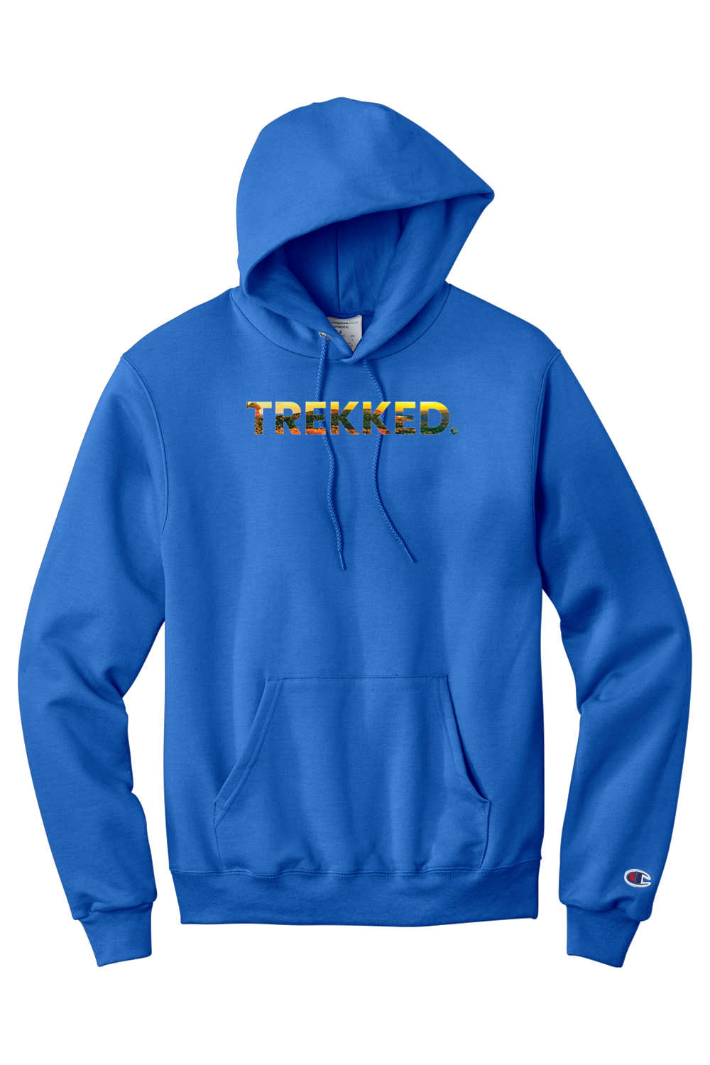 Connecticut - Trekked - Champion Hooded Sweatshirt