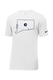 Connecticut - Home State Outline - Nike Core Cotton Tee