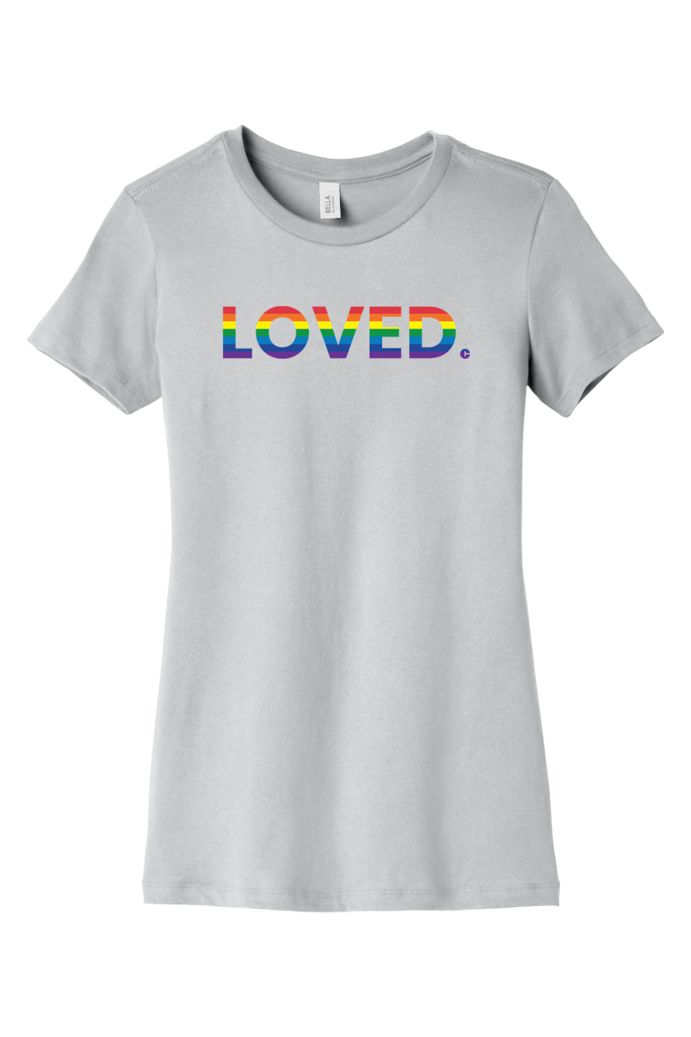 Connecticut - Loved - BELLA+CANVAS Women’s Slim Fit Tee