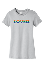 Connecticut - Loved - BELLA+CANVAS Women’s Slim Fit Tee