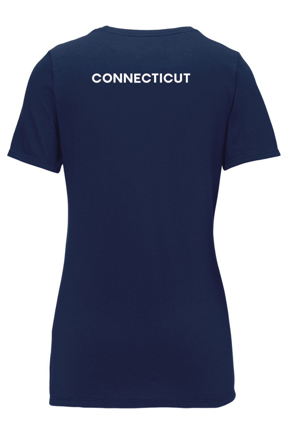 Connecticut - Brushed - Nike Ladies Dri-FIT Cotton/Poly Tee