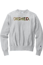 Connecticut - Dished - Champion Crewneck Sweatshirt