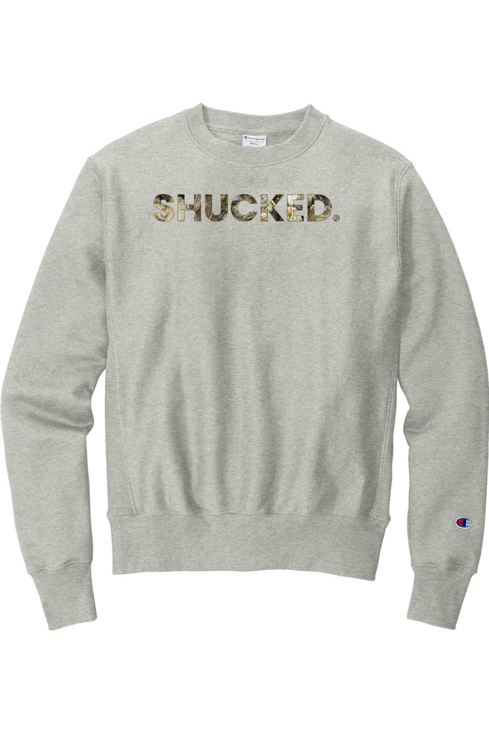 Connecticut - Shucked - Champion  Crewneck Sweatshirt