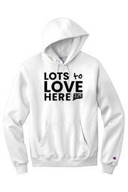 Connecticut - Lots to Love Here - Champion Hooded Sweatshirt