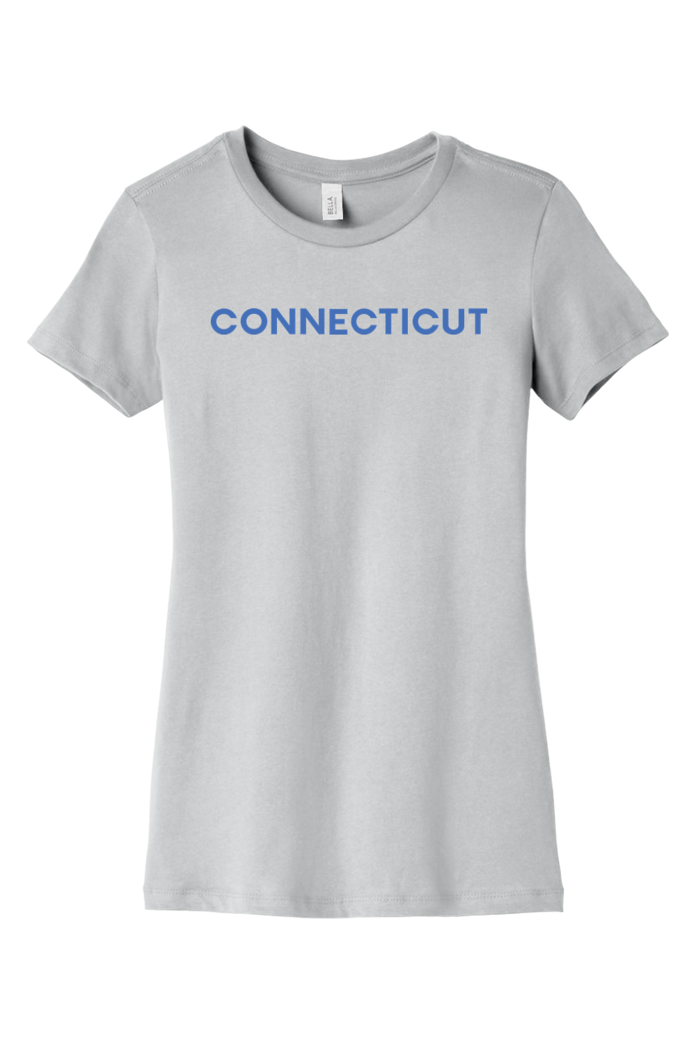 Connecticut - BELLA+CANVAS Women’s Slim Fit Tee