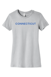 Connecticut - BELLA+CANVAS Women’s Slim Fit Tee