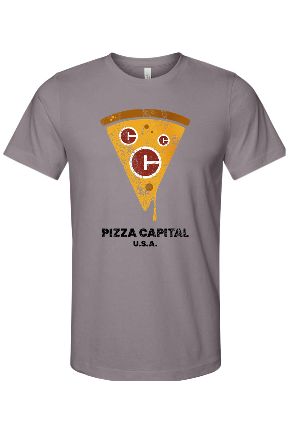 Pizza Capital USA - Bella + Canvas Tee