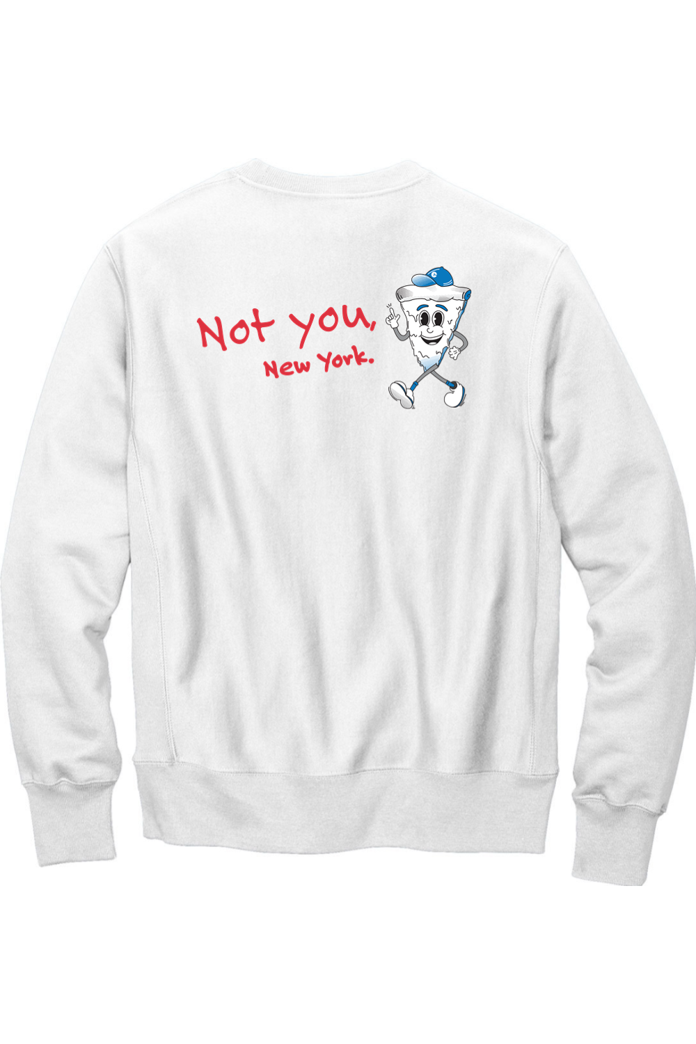 Connecticut - Nation's Best Pizza - Champion Crewneck Sweatshirt