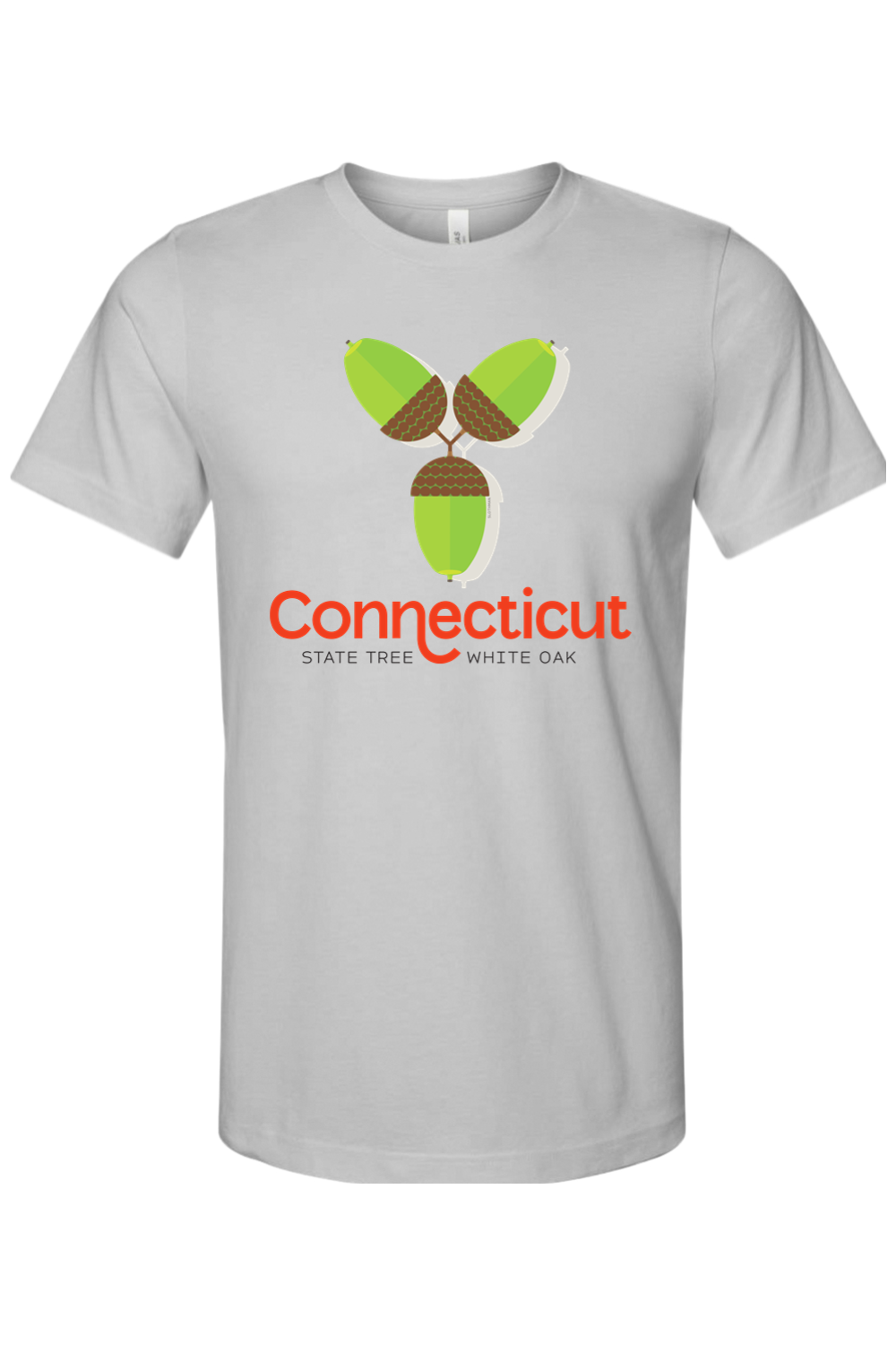 State Tree White Oak - Bella + Canvas Tee
