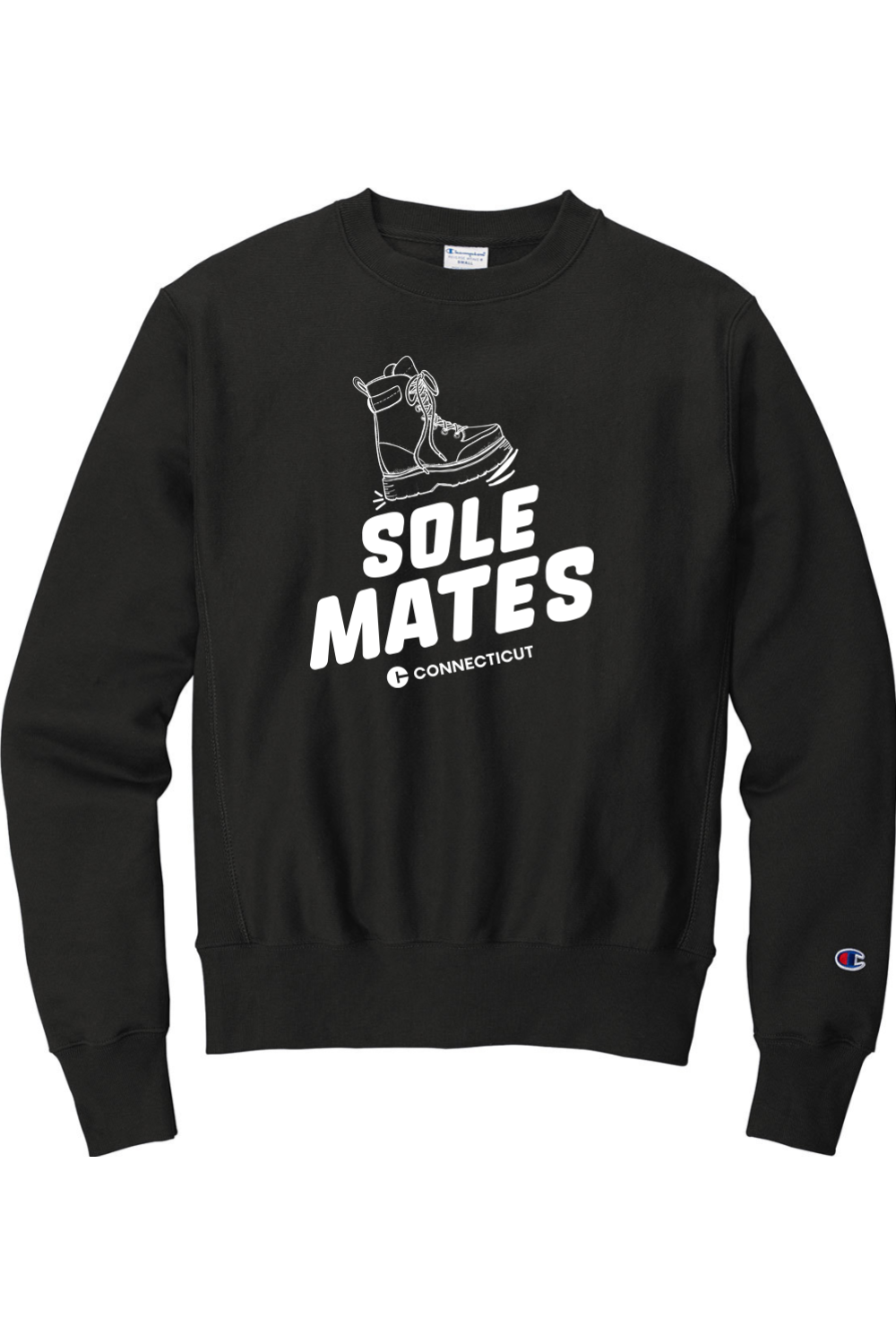 Connecticut - Solo Mates - Champion Crewneck Sweatshirt