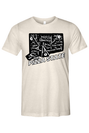 Connecticut - The Pizza State - Bella + Canvas Short Sleeve Tee