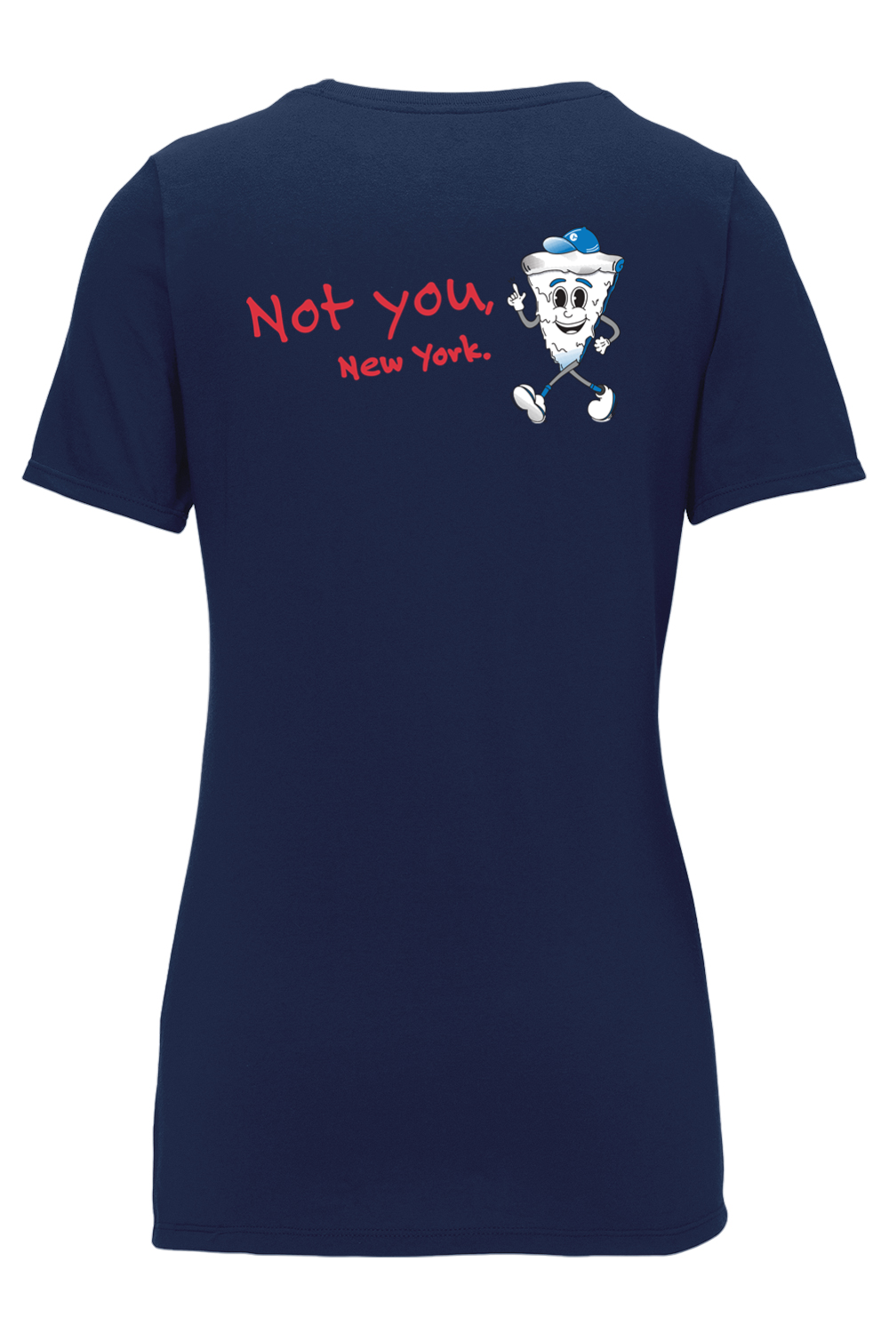 Connecticut - The Nation's Best Pizza - Nike Ladies Dri-FIT Cotton/Poly Tee