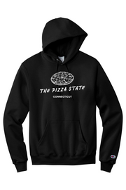 Connecticut - The Pizza Street - Champion Hooded Sweatshirt