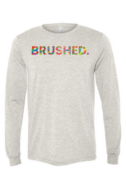 Connecticut - Brushed - BELLA + CANVAS Unisex Long Sleeve Tee