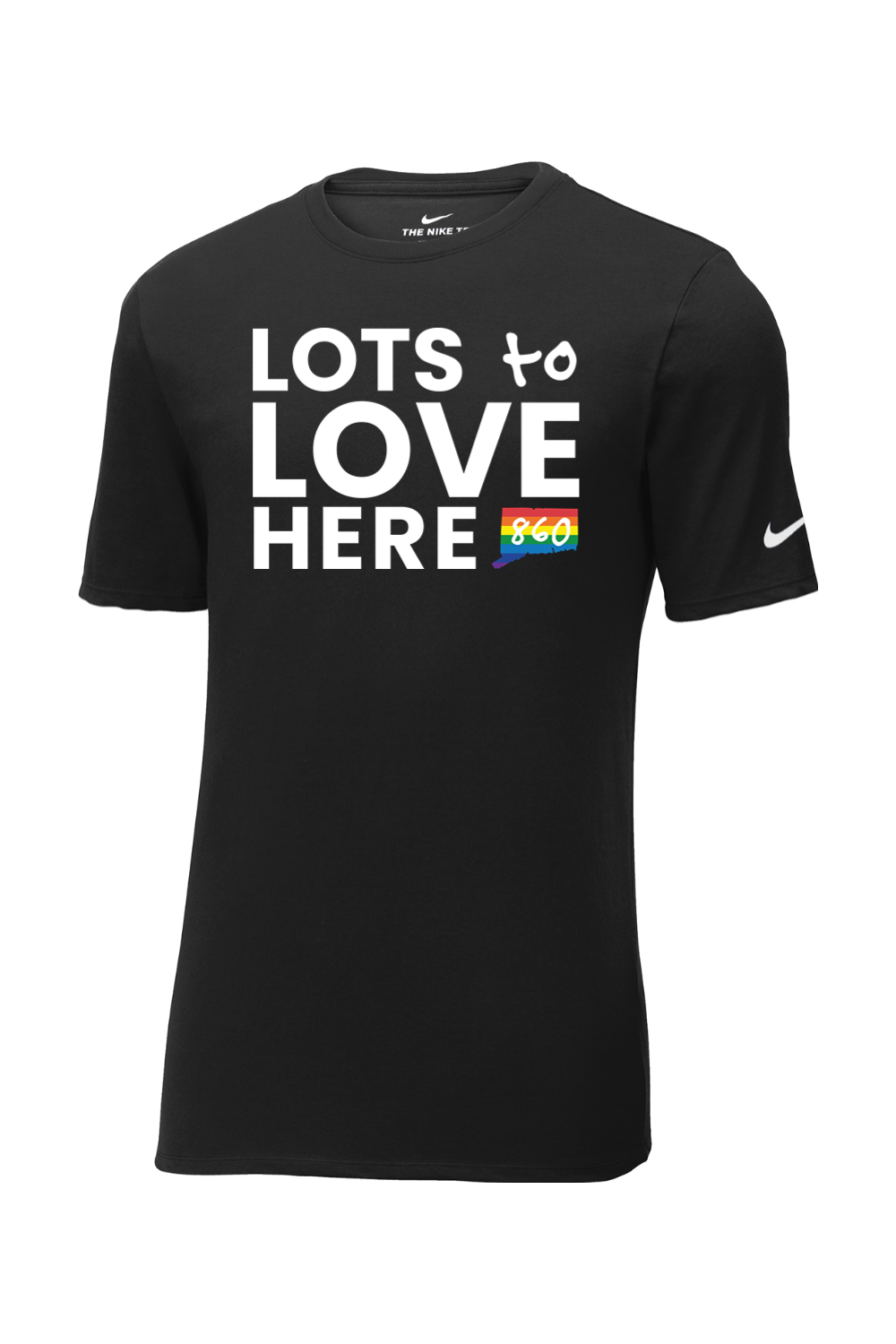 Connecticut - Lots to Love Here - Nike Core Cotton Tee