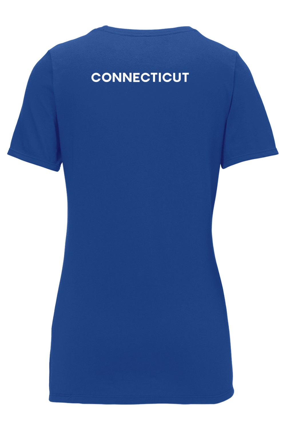 Connecticut - Brushed - Nike Ladies Dri-FIT Cotton/Poly Tee