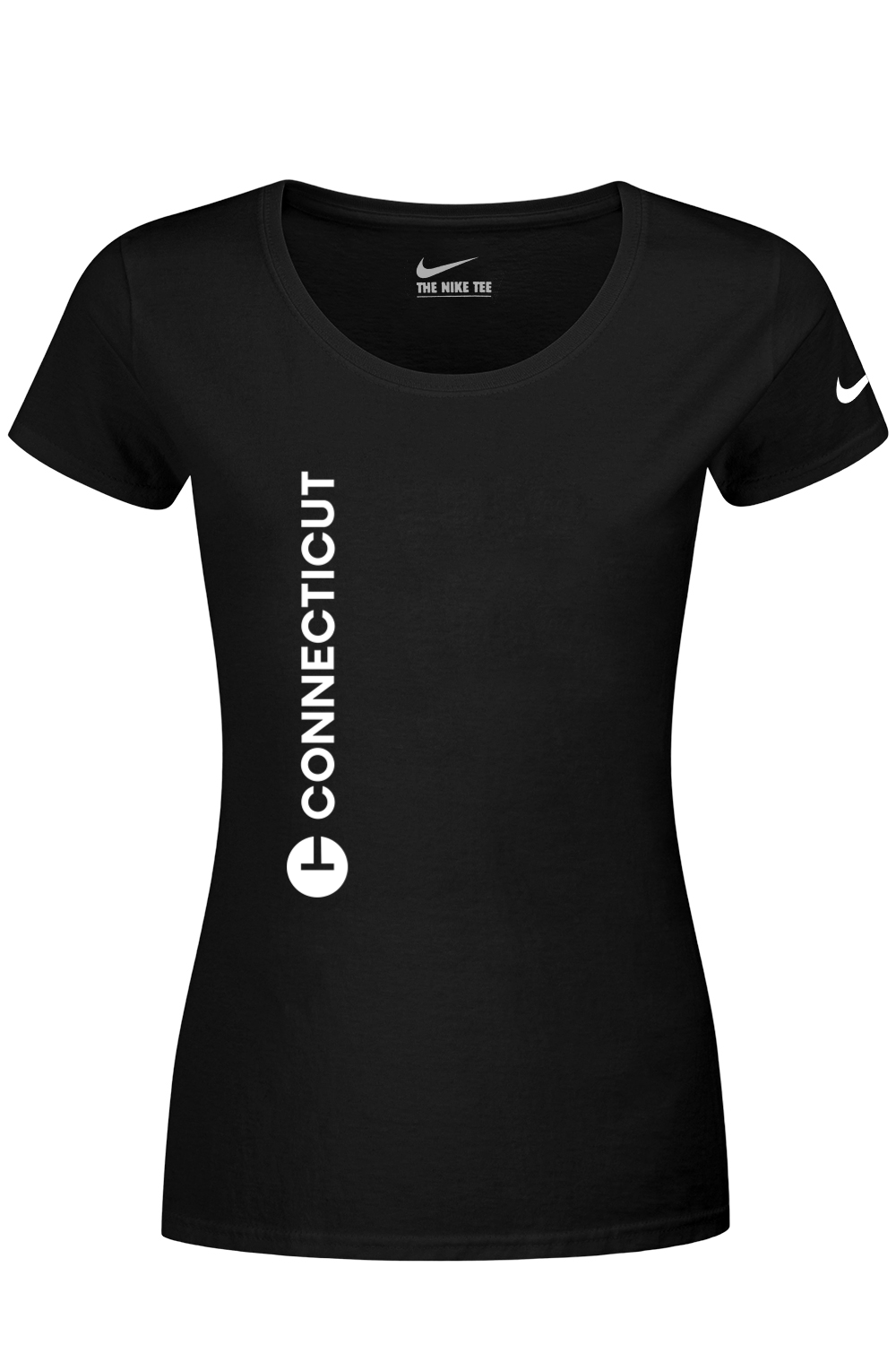 Connecticut - Nike Ladies Dri-FIT Cotton/Poly Tee