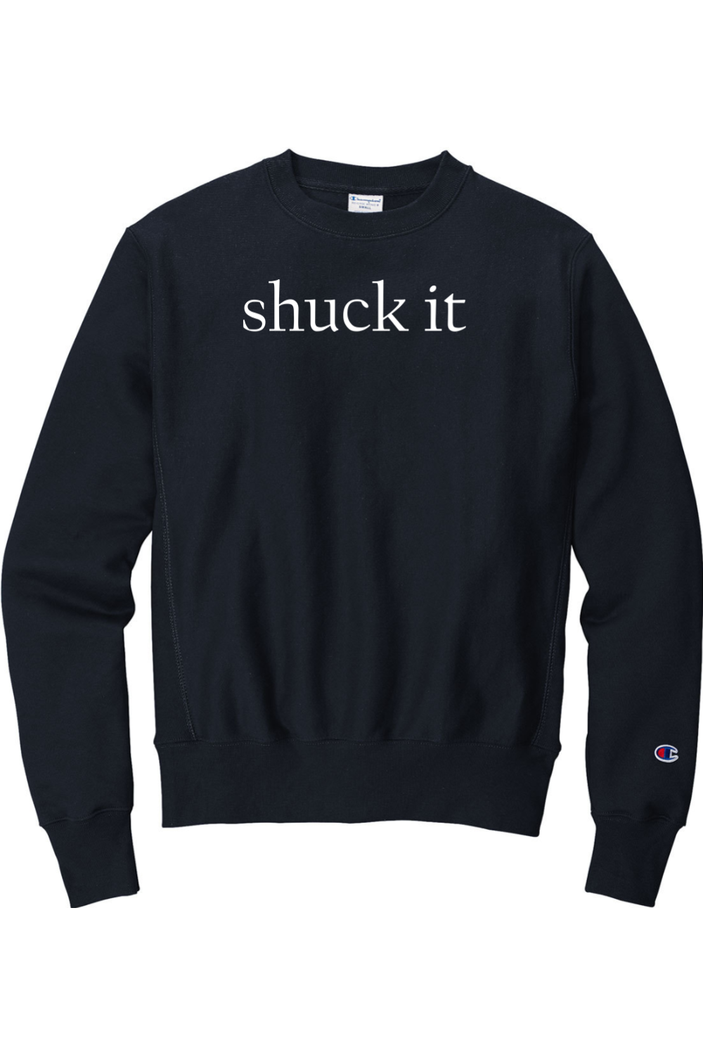 Connecticut - Shuck it - Champion Crewneck Sweatshirt