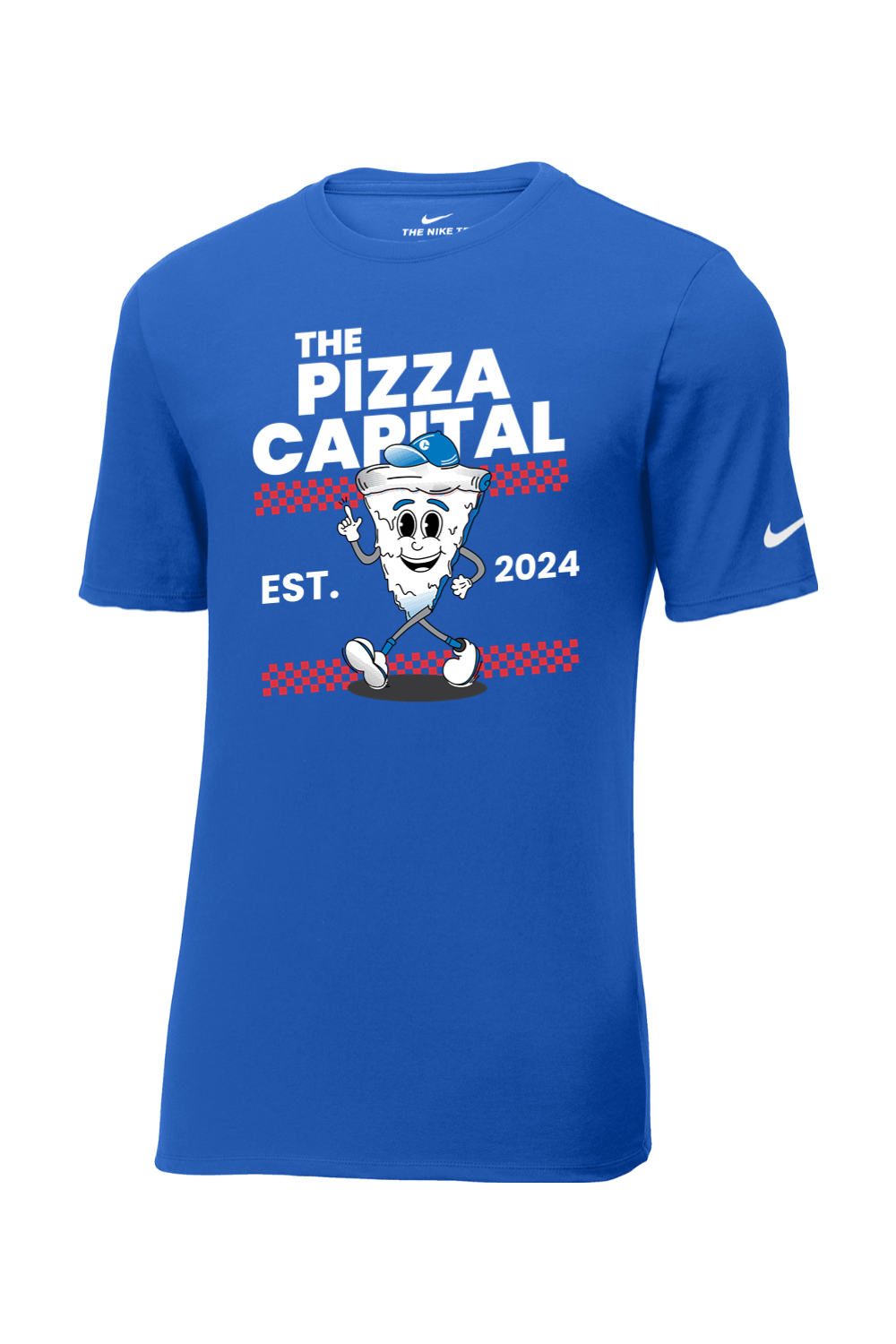 Connecticut - The Pizza Capital - Nike Core Cotton Tee