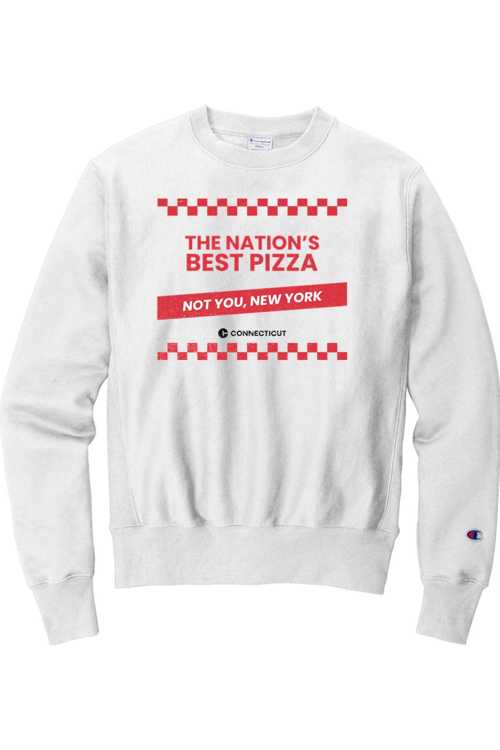 Connecticut - Billboard - Champion Crewneck Sweatshirt