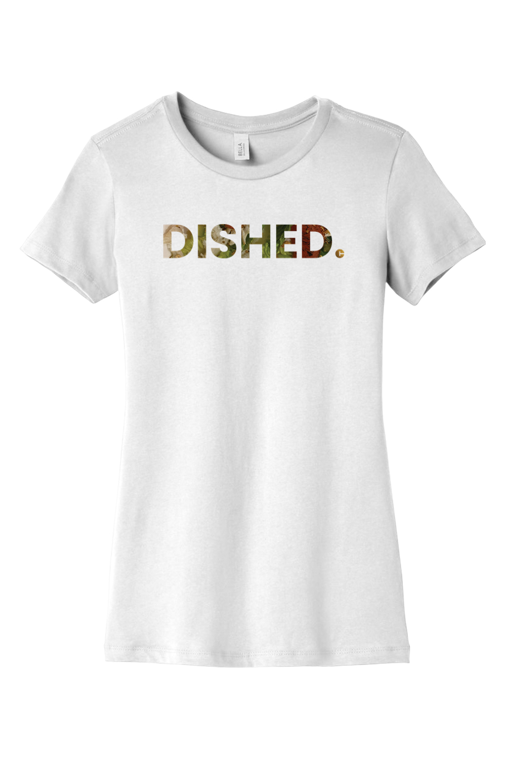 Connecticut - Dished - BELLA+CANVAS Women’s Slim Fit Tee