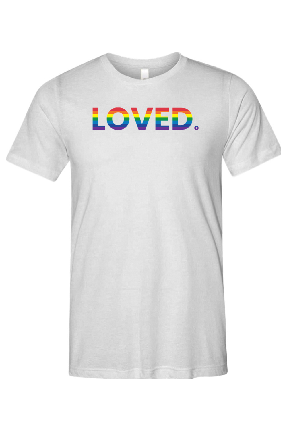 Connecticut - Loved - Bella + Canvas Short Sleeve Tee