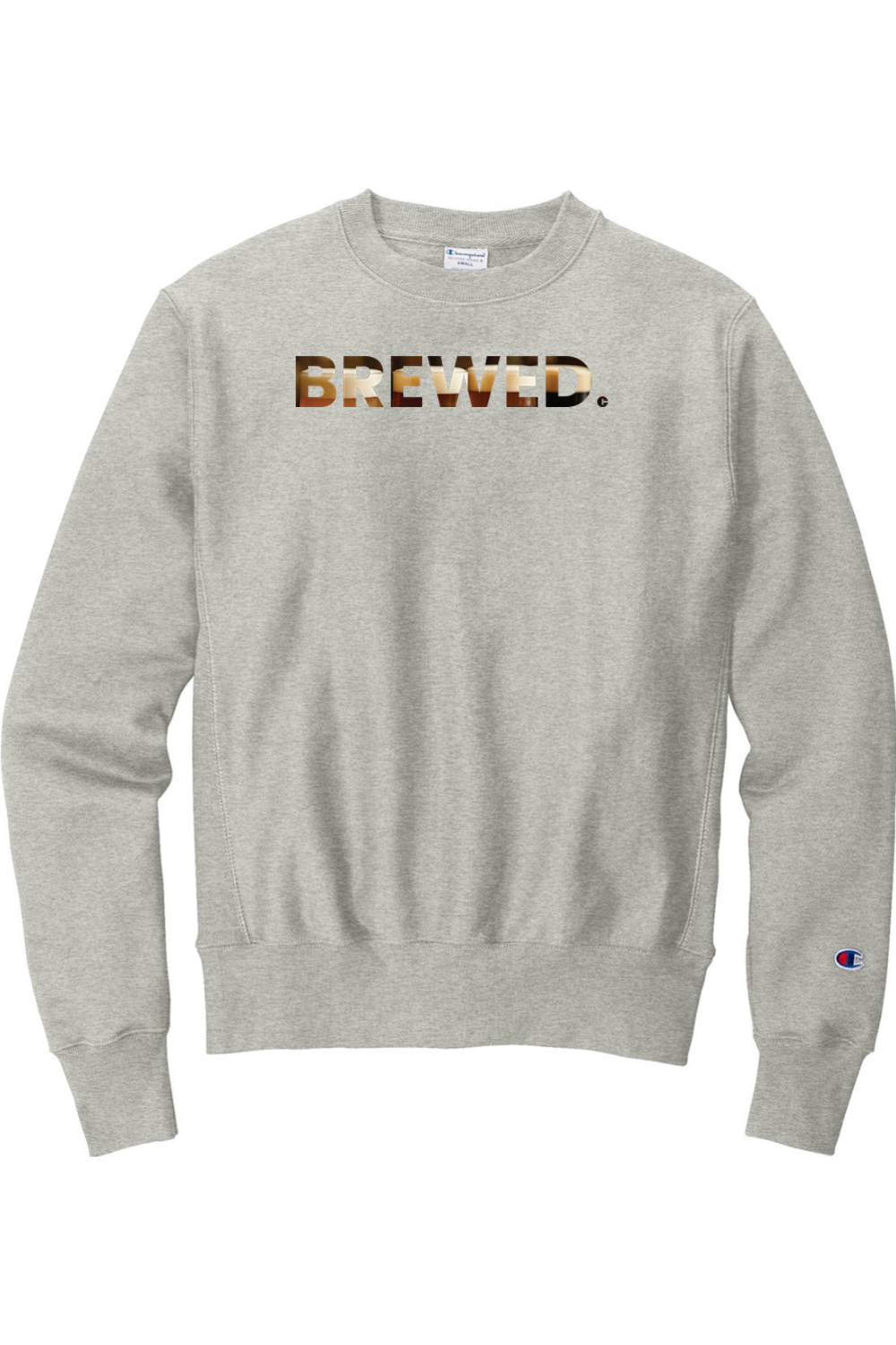 Connecticut - Brewed - Champion Crewneck Sweatshirt