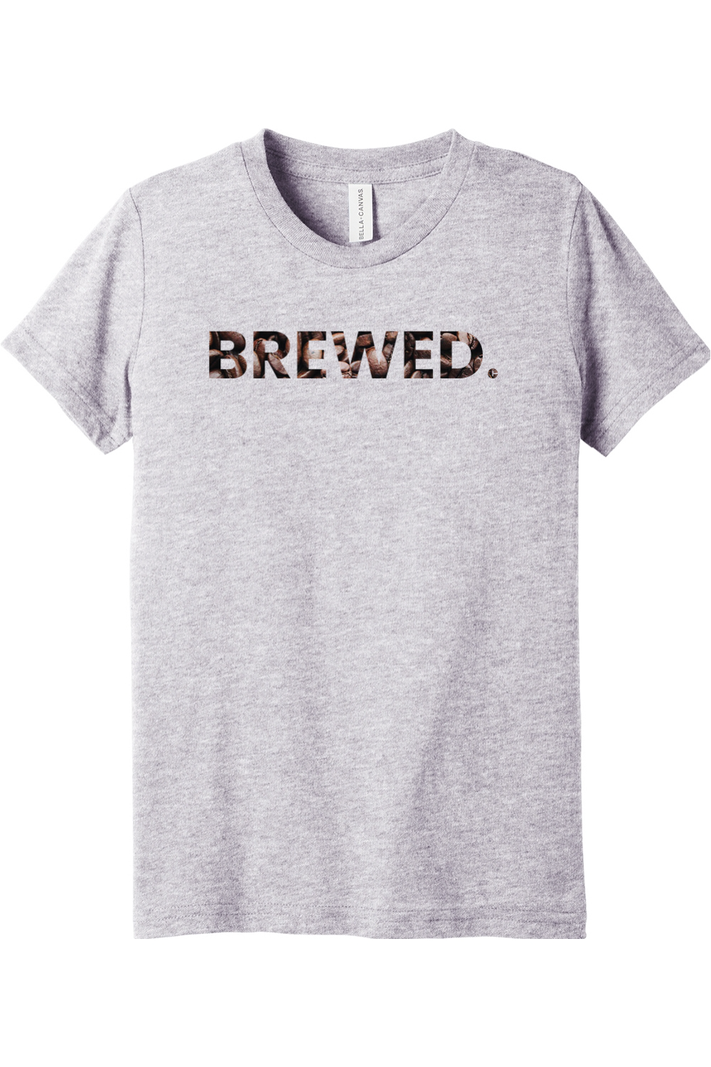 Connecticut - Brewed - Youth BELLA+CANVAS Short Sleeve Tee