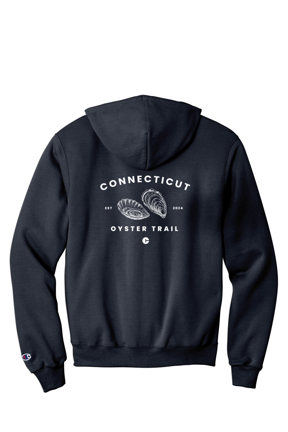 Connecticut - Shuck it - Champion Hooded Sweatshirt