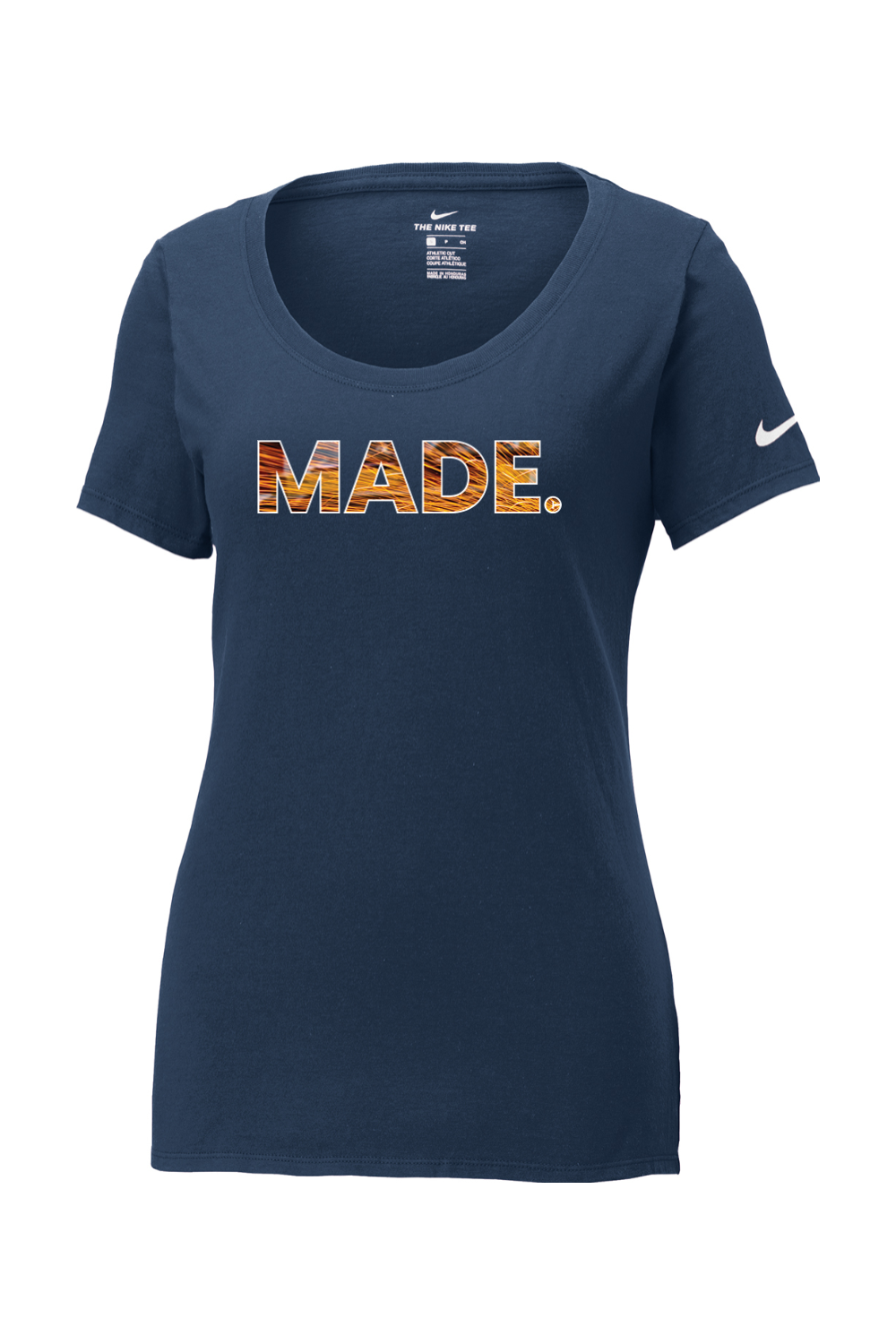 Connecticut - Made - Nike Ladies Core Cotton Tee
