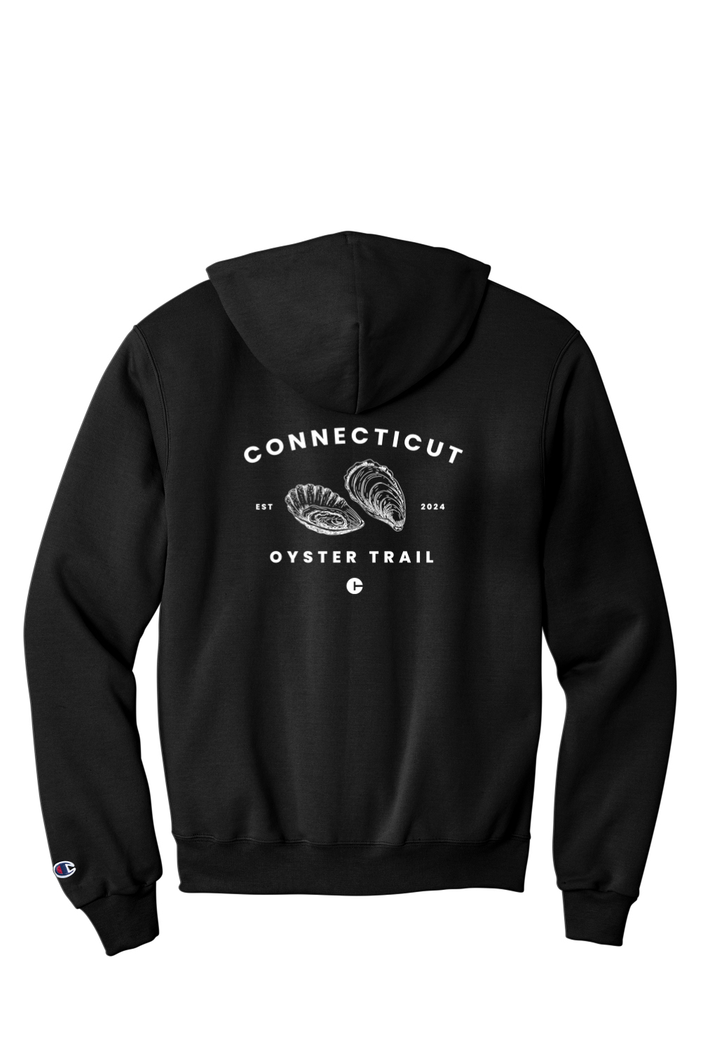 Connecticut - Shuck it - Champion Hooded Sweatshirt